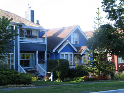 A summer evening on Vancouver's West Side