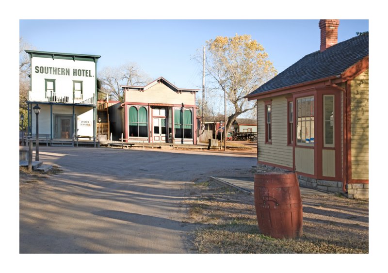 view near the main street.