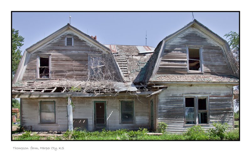 Thompson family farmstead,  Harper County