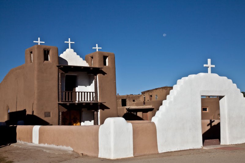 Pueblo church, Taos,NM