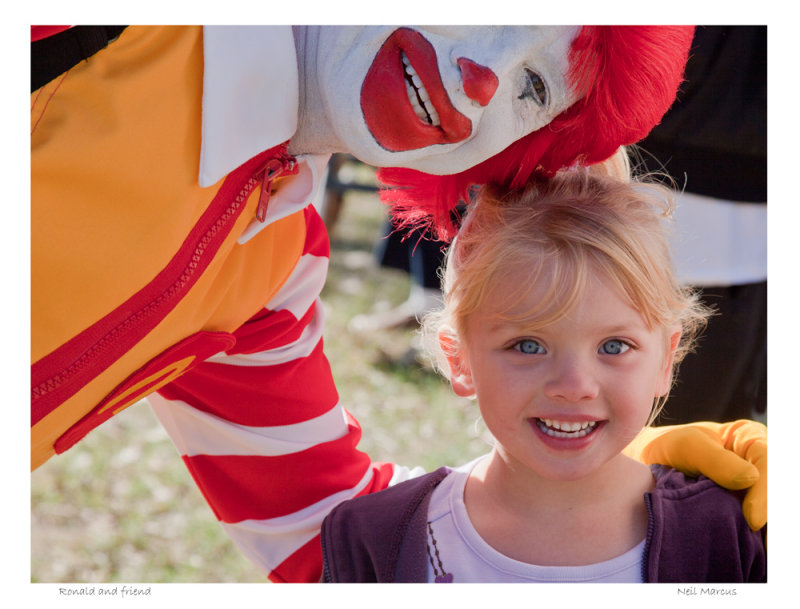 Ronald and friend