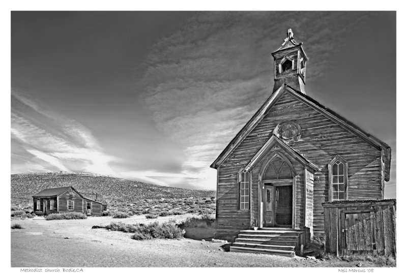 Methodist Church   Bodie,  CA