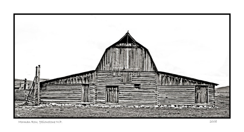 Mormon Row, Yellowstone N.P.