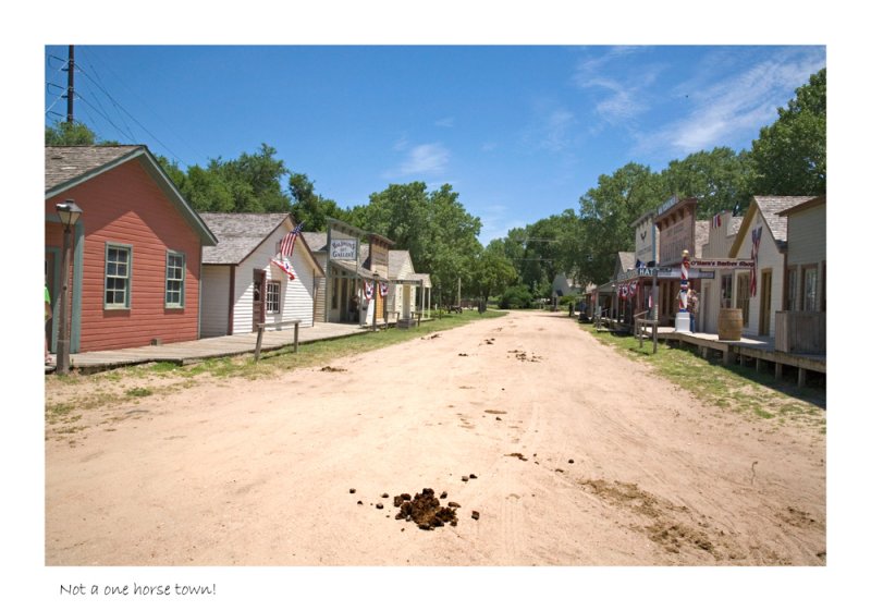 Not a one horse town