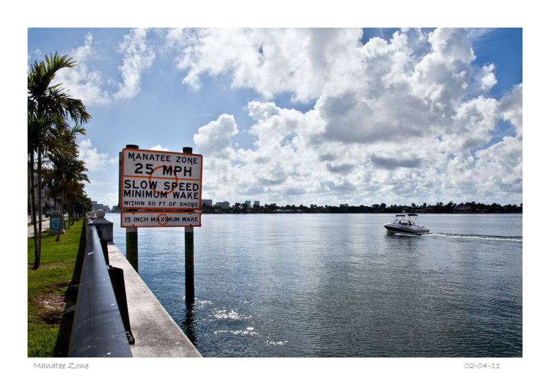 Manatee Zone