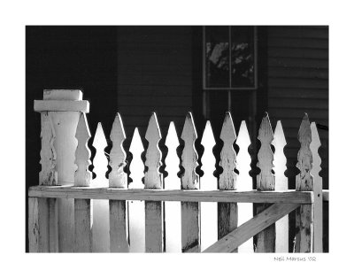Fence   Old Cowtown Museum, Wichita