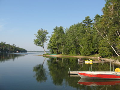 Morning on Five Mile Lake