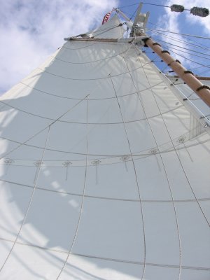 Full Sail on the Eastwind