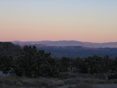 Sunrise at Black Rock Canyon