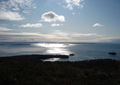 Morning glow atop Mt. Battie