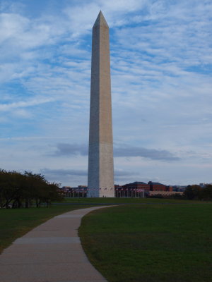 Path to the Washington Memorial