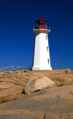 Lighthouse At Peggy's Cove