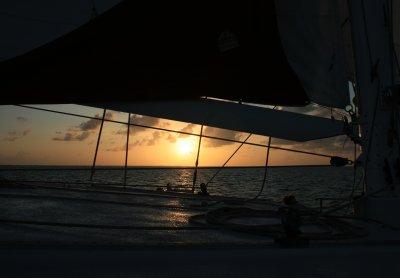 Catamaran Sunset