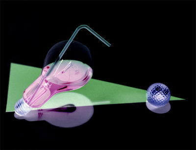 Psychedelic Bulb Cocktail