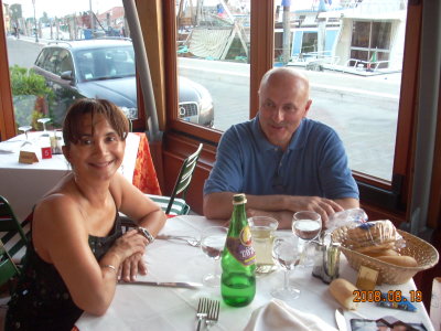 Cristina e Osvaldo - cena a Sottomarina
