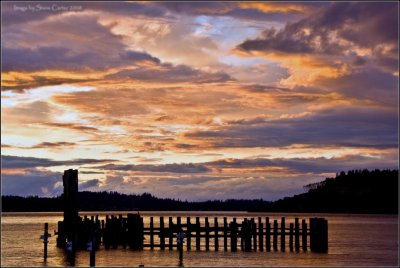 Glorious Sunset at Titlow Park