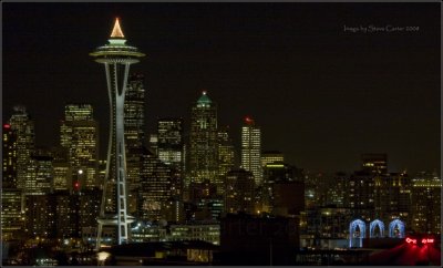 Holiday Space Needle