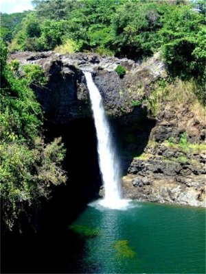 Rainbow Falls; Hilo, Hawaii