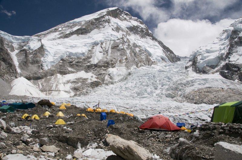 EBC and Khumbu Icefall