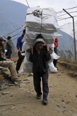 Porter at Lukla