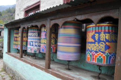 Spinning Prayer Wheels