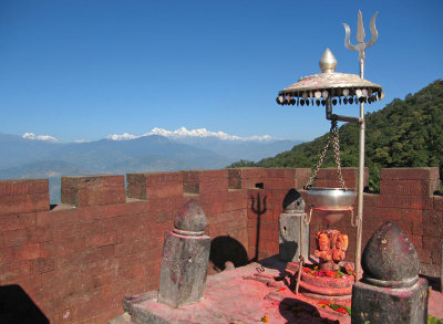 Shrine, Gorkha palace