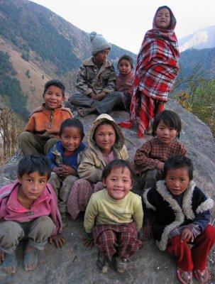Children, Chaurikot