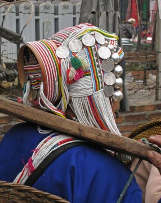 Akha headdress