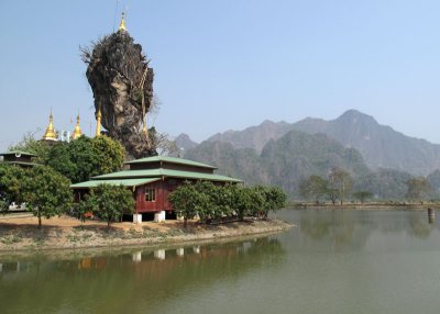 Water Lake  monastery