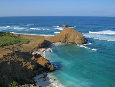 South Lombok coast