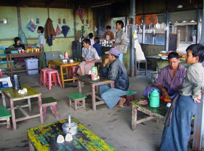 Tea shop, Nyaung U