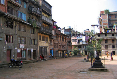 Kathmandu courtyard