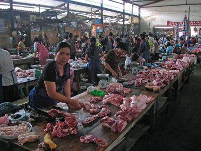 Cao Bang market