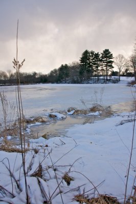 Winter on the Blackstone canal