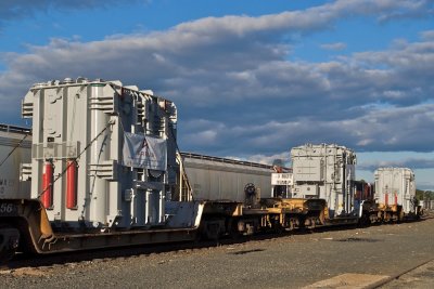 In the rail yard