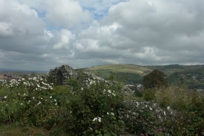 The ruins of Lewes castle