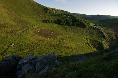 Valley of Rocks, view west