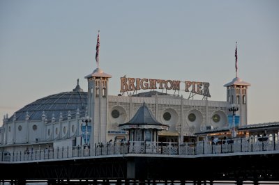 Palace pier, evening light