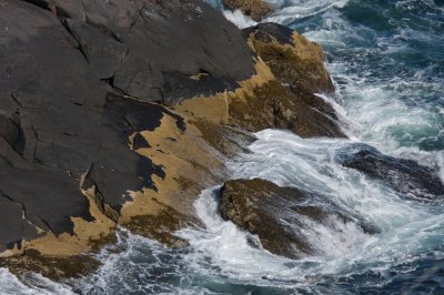 Breakers on the cliff