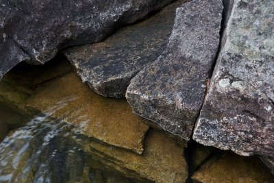 Rock and water