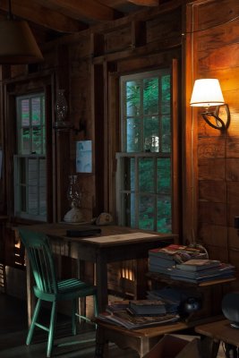 Inside the lodge