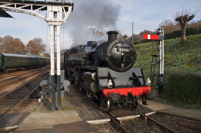 No. 80151 arriving at platform 5