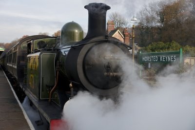 Southern No. 473 at Horsted Keynes