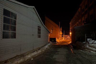 Night alley - 2s, ISO 200