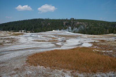 Old Faithful at rest