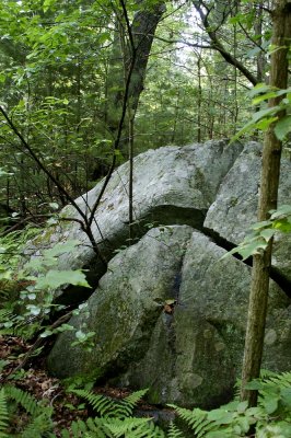 Split rock