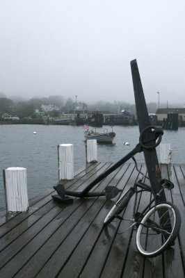 Bicycle on the dock