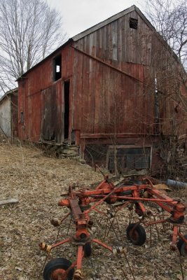 Abandoned barn