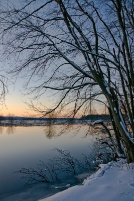 Cold morning, Water row