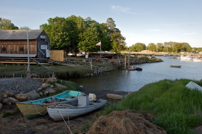 Burnham's boat yard